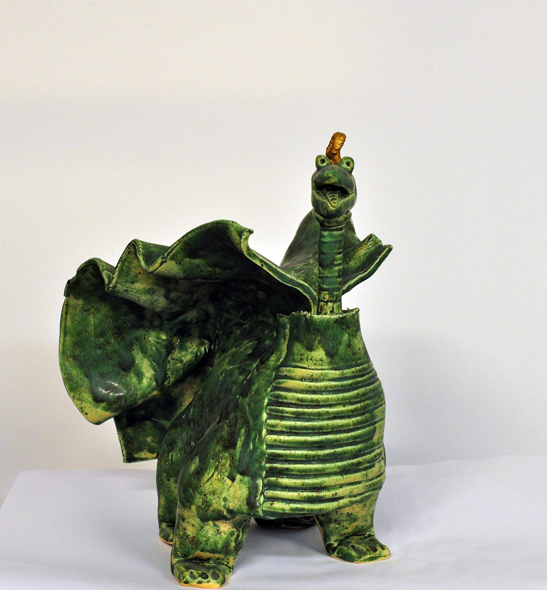 Draak, groen (04)